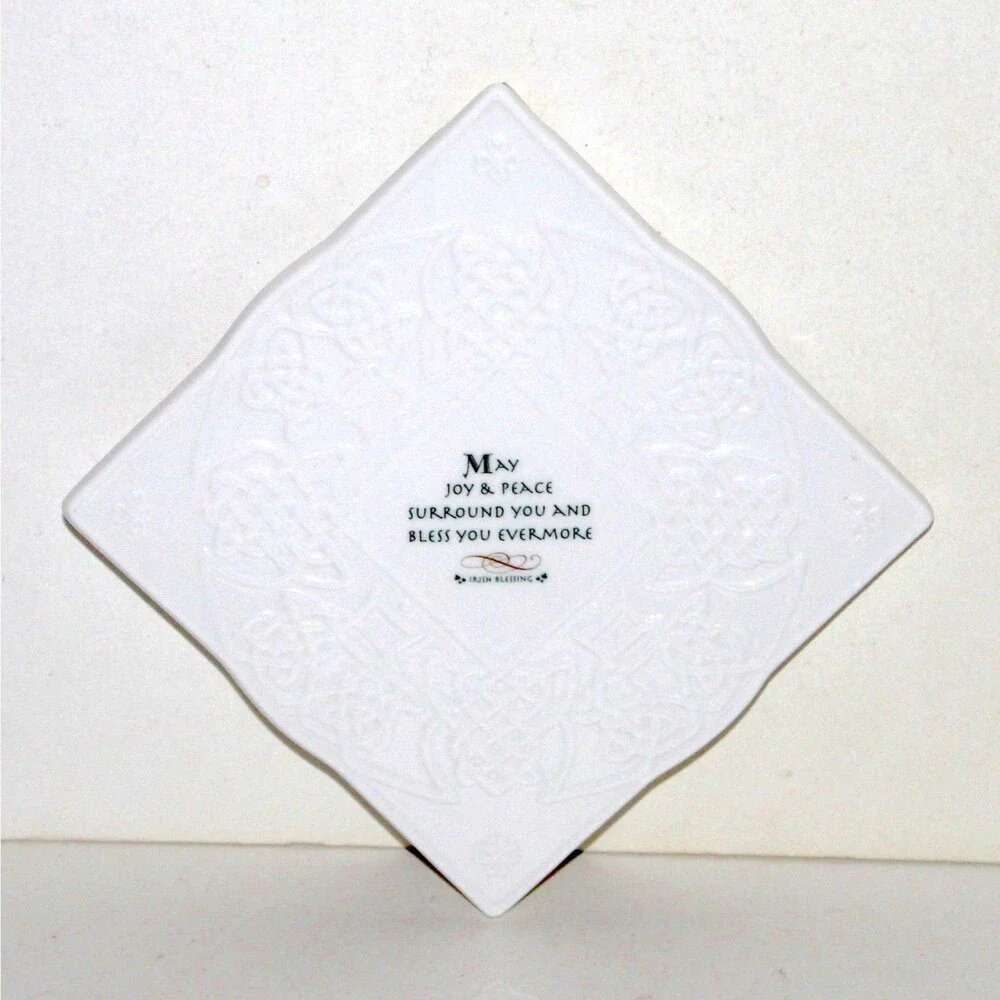 Vintahge Russ Berrie Irish Blessing Tile wall decor 6.5